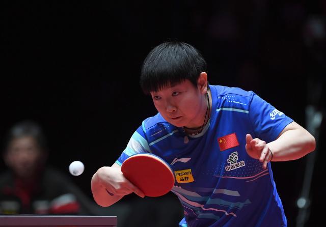 （体育）（5）乒乓球——世界杯女单：孙颖莎晋级八强XxjpseC007203_20250417_PEPFN0A001.jpg